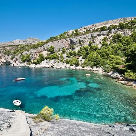 In Hvar With Sea View, Balcony, Air Conditioning, Wi-fi Guest house Hvar Town